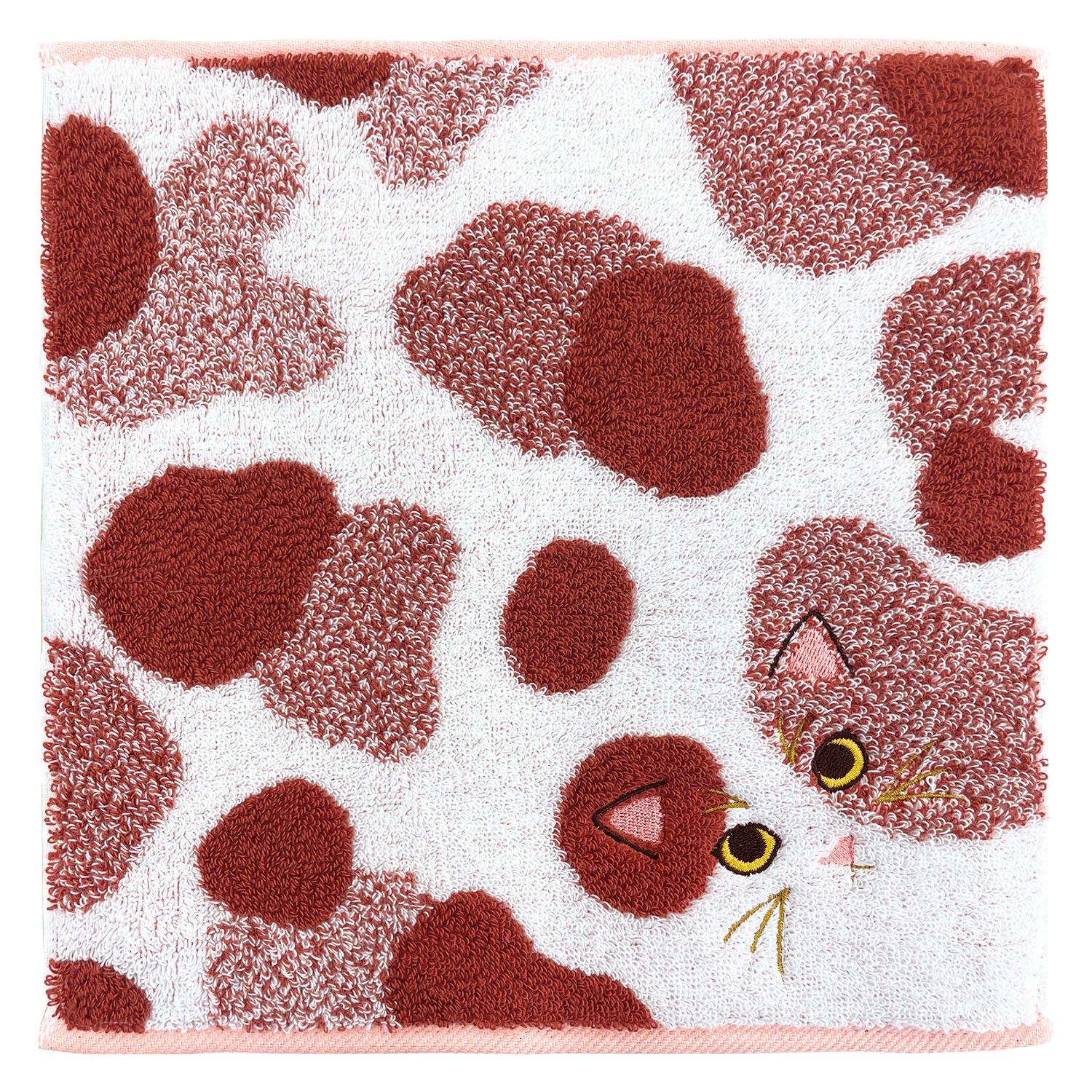 【新柄追加／01～06・08・11：欠品中】うちのニャンコ 毛並みハンカチ - 画像10