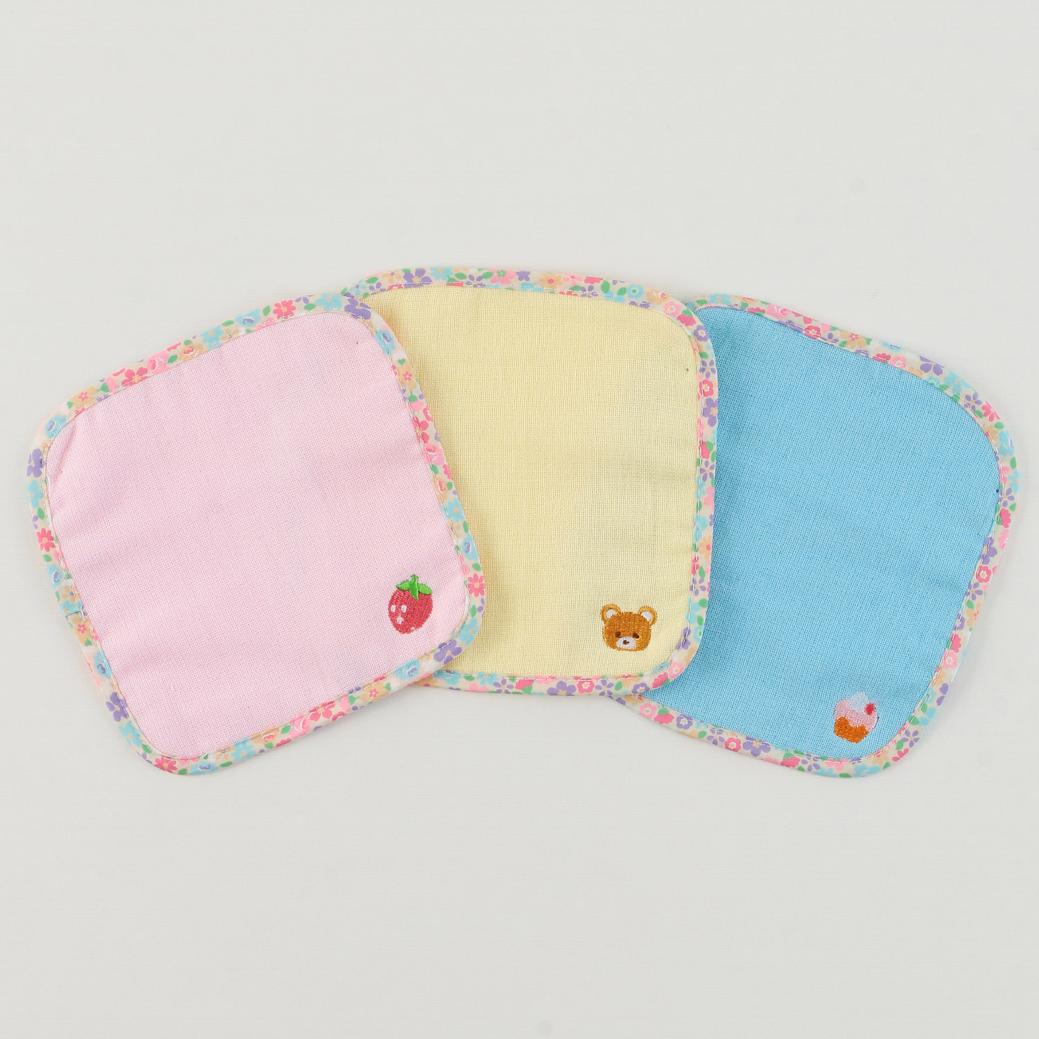 プチタオル3P ガーゼ - 画像5