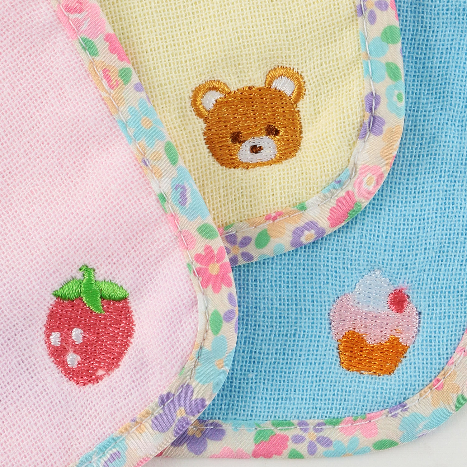 プチタオル3P ガーゼ - 画像6