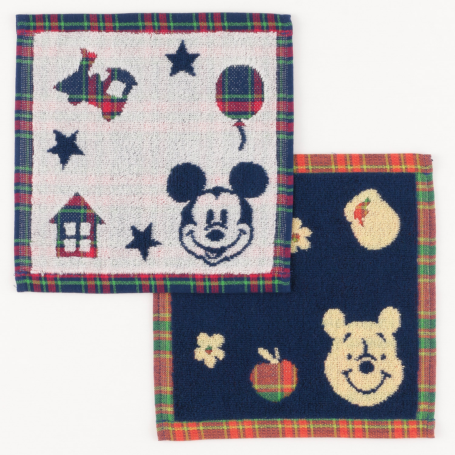 ディズニー パズルチェック タオルハンカチ