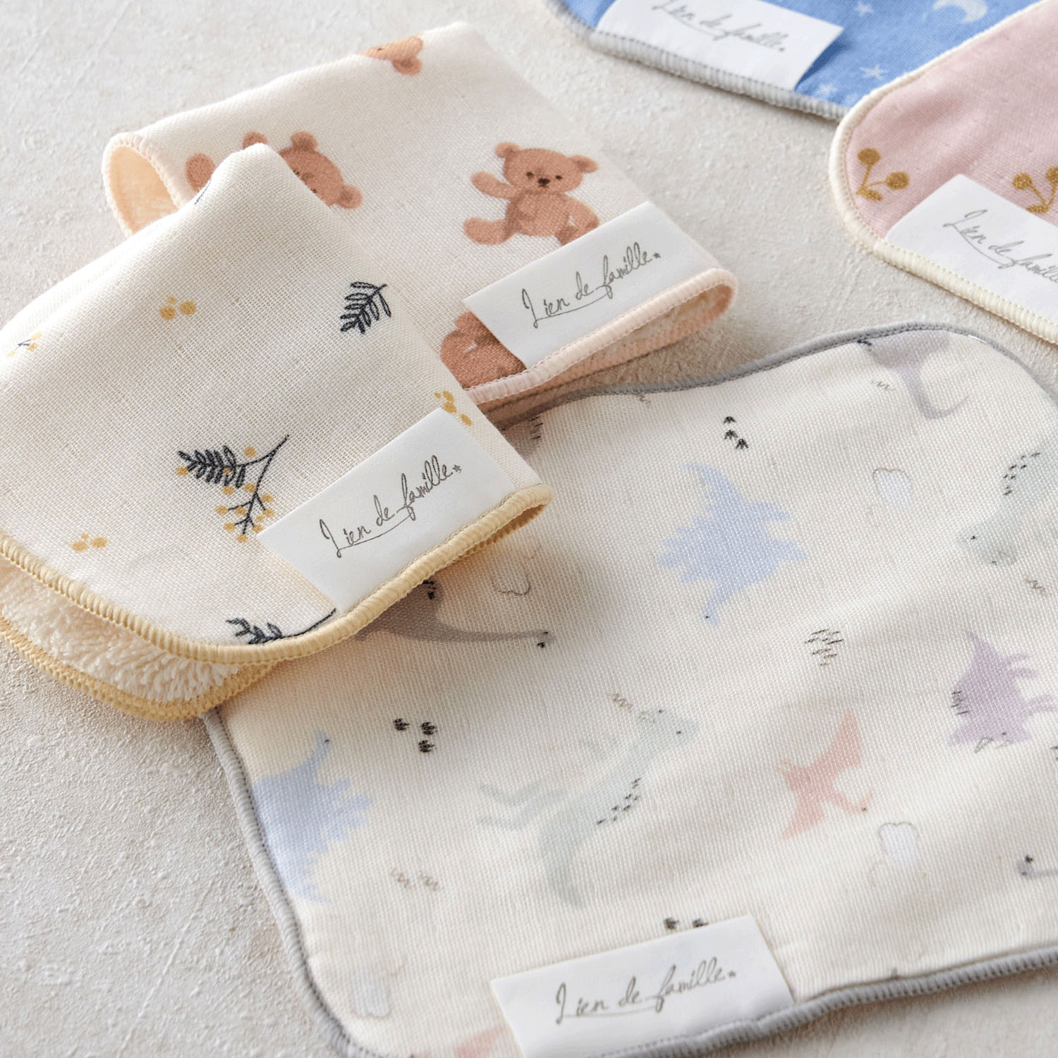 リヤンドファミーユ ミニハンカチ - 画像1