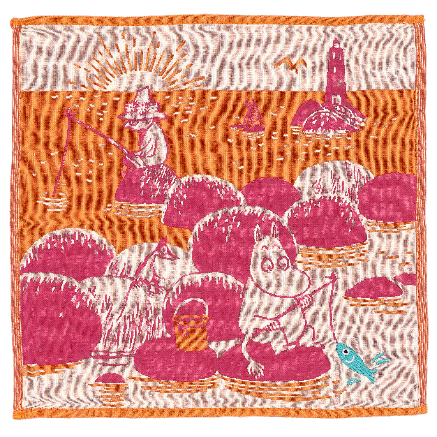 ムーミン三重ガーゼハンカチ - 画像4