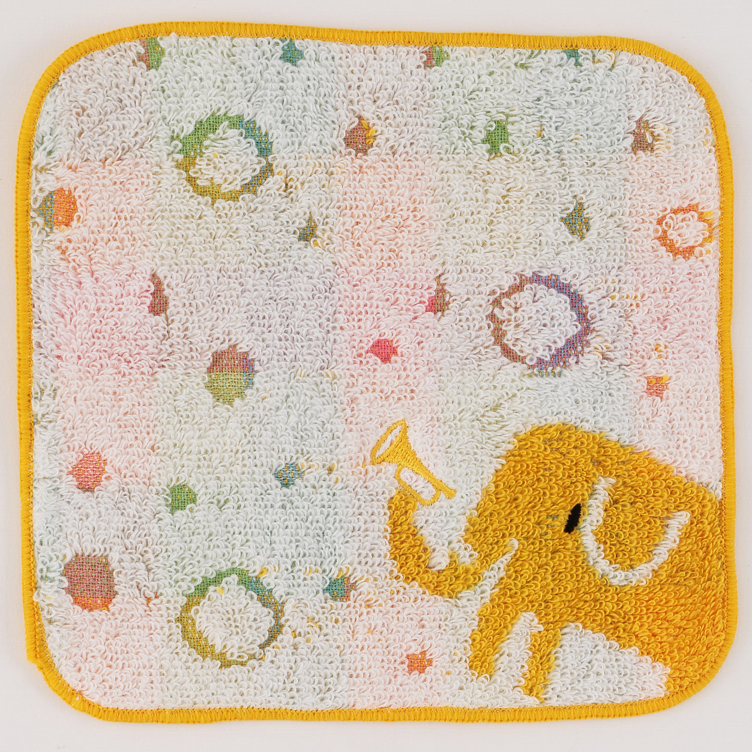 ゾウさん雨のパレード ミニハンカチ - 画像3