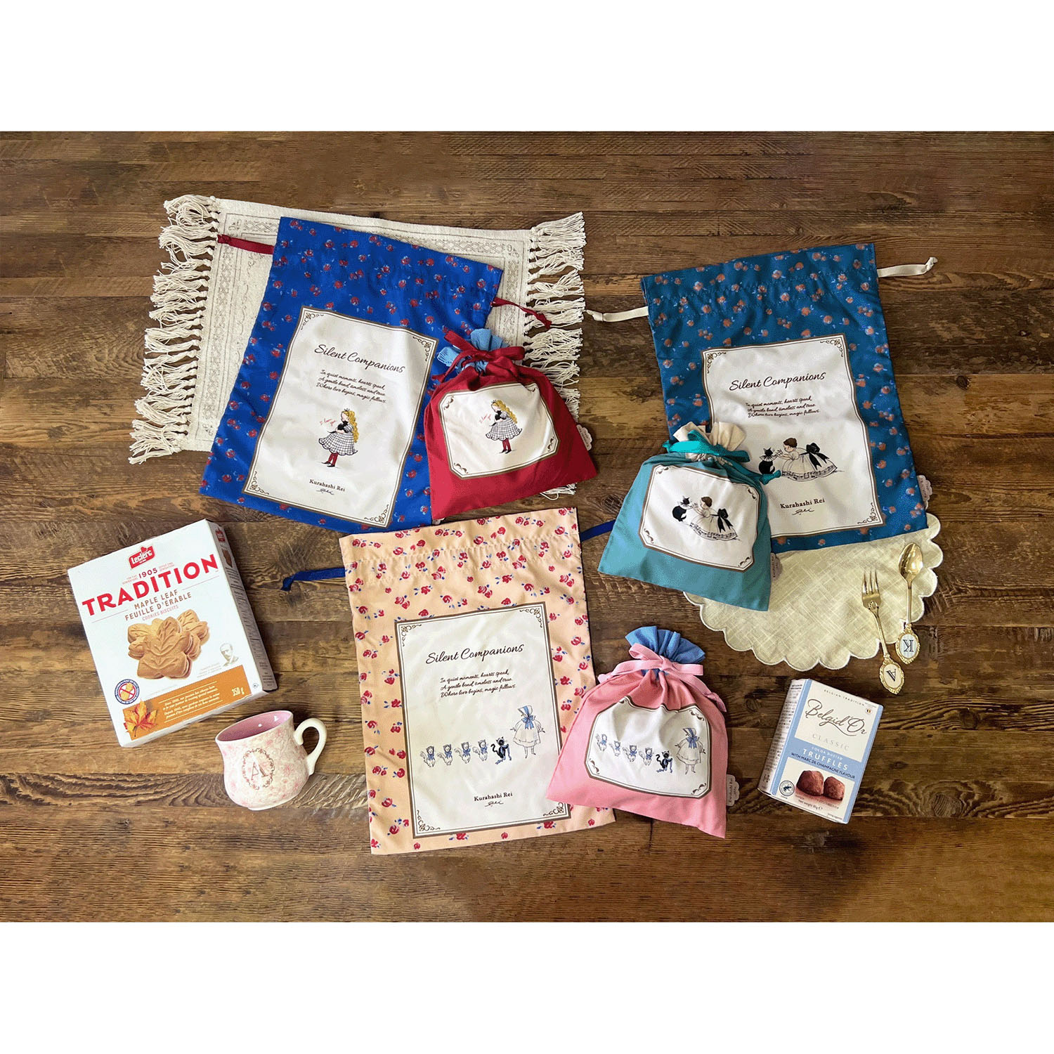 くらはしれい 巾着2枚セット