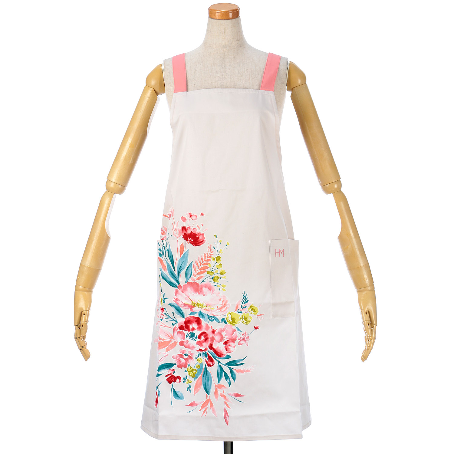 HANAE MORI ブーケトスパネルエプロン - 画像3