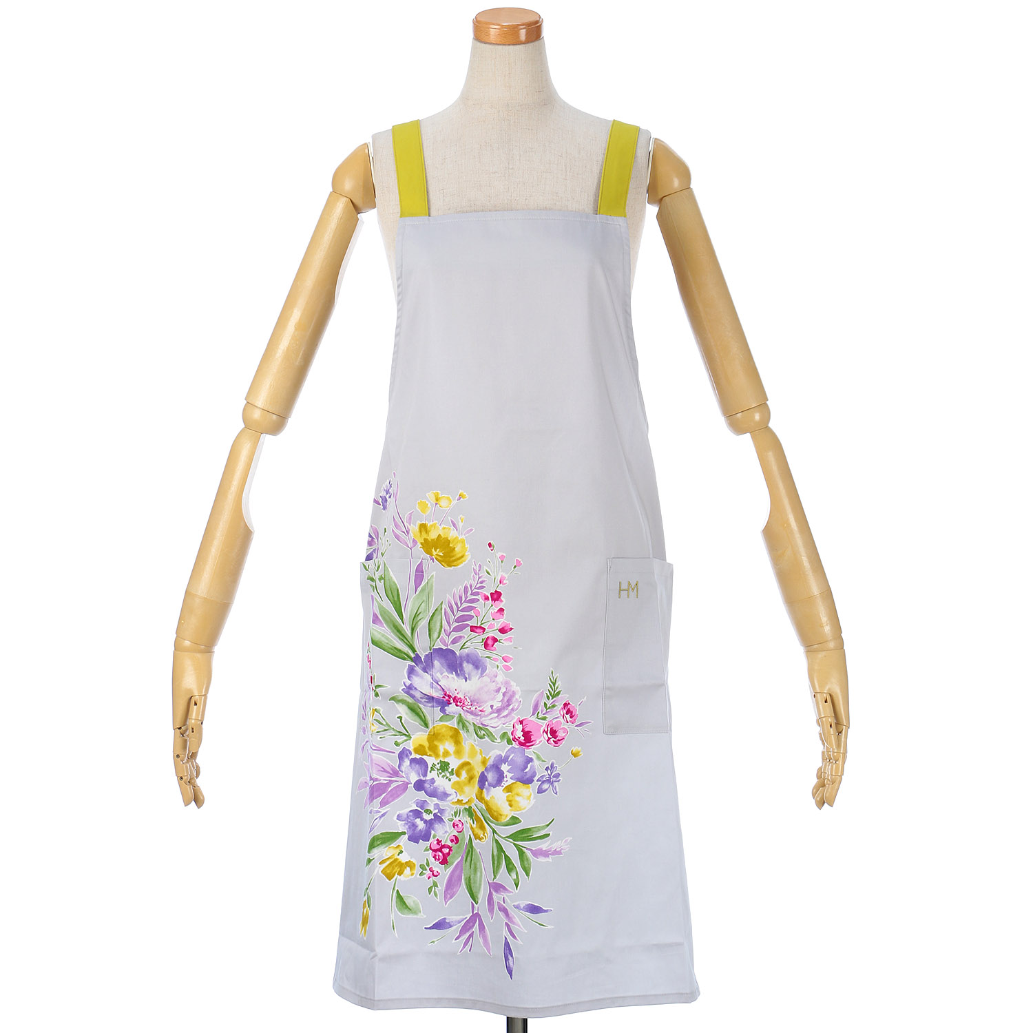 HANAE MORI ブーケトスパネルエプロン - 画像1