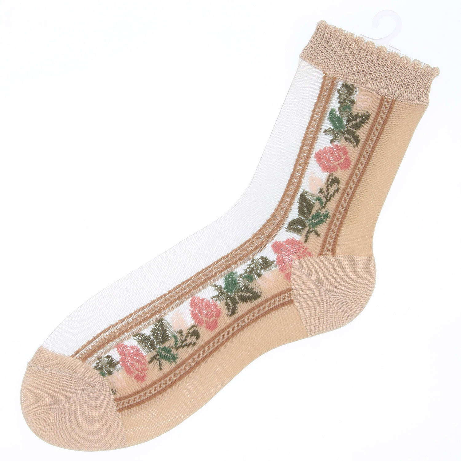 シースルーソックス バラストライプ - 画像6