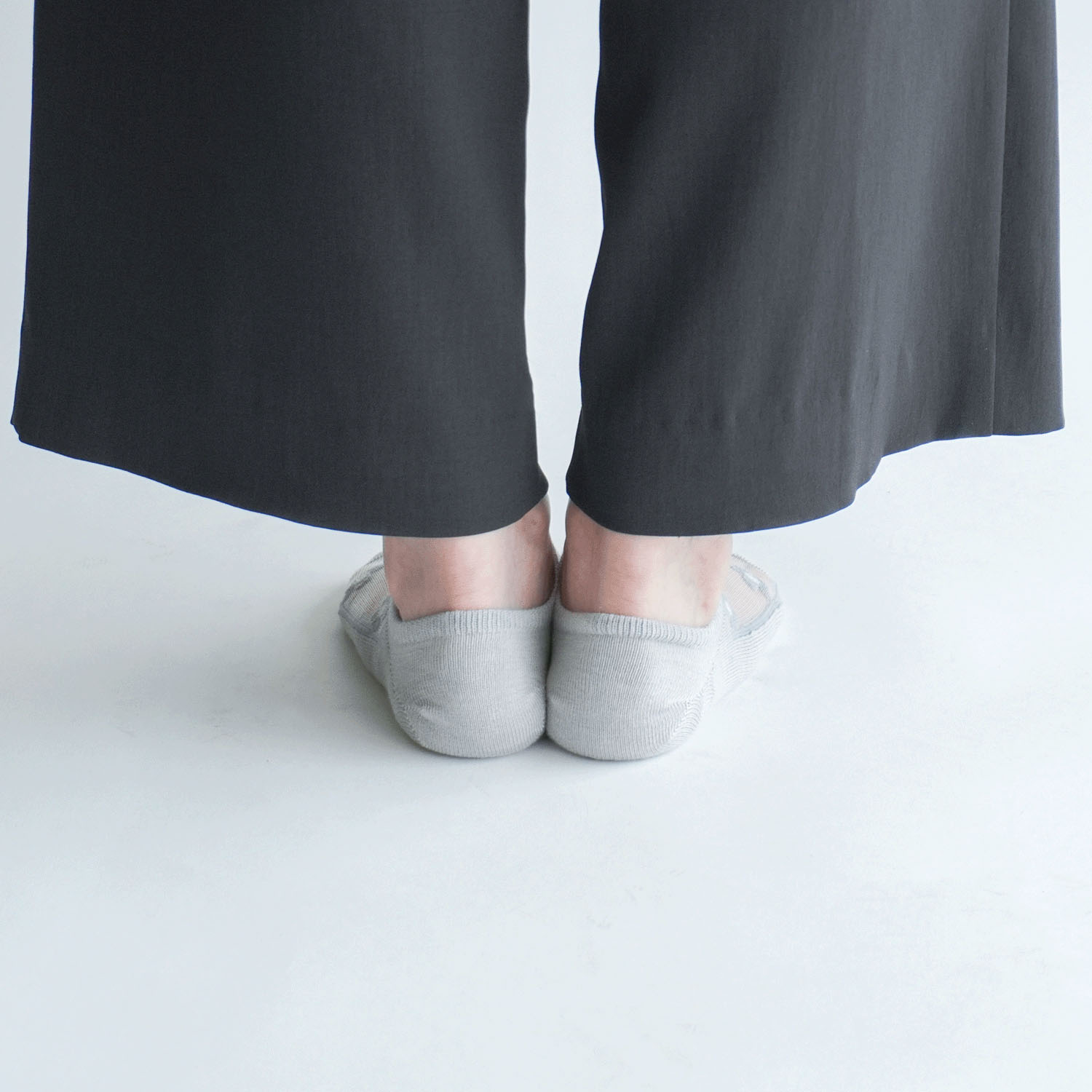 シースルーソックス  カバーソックス デイジー柄 - 画像6