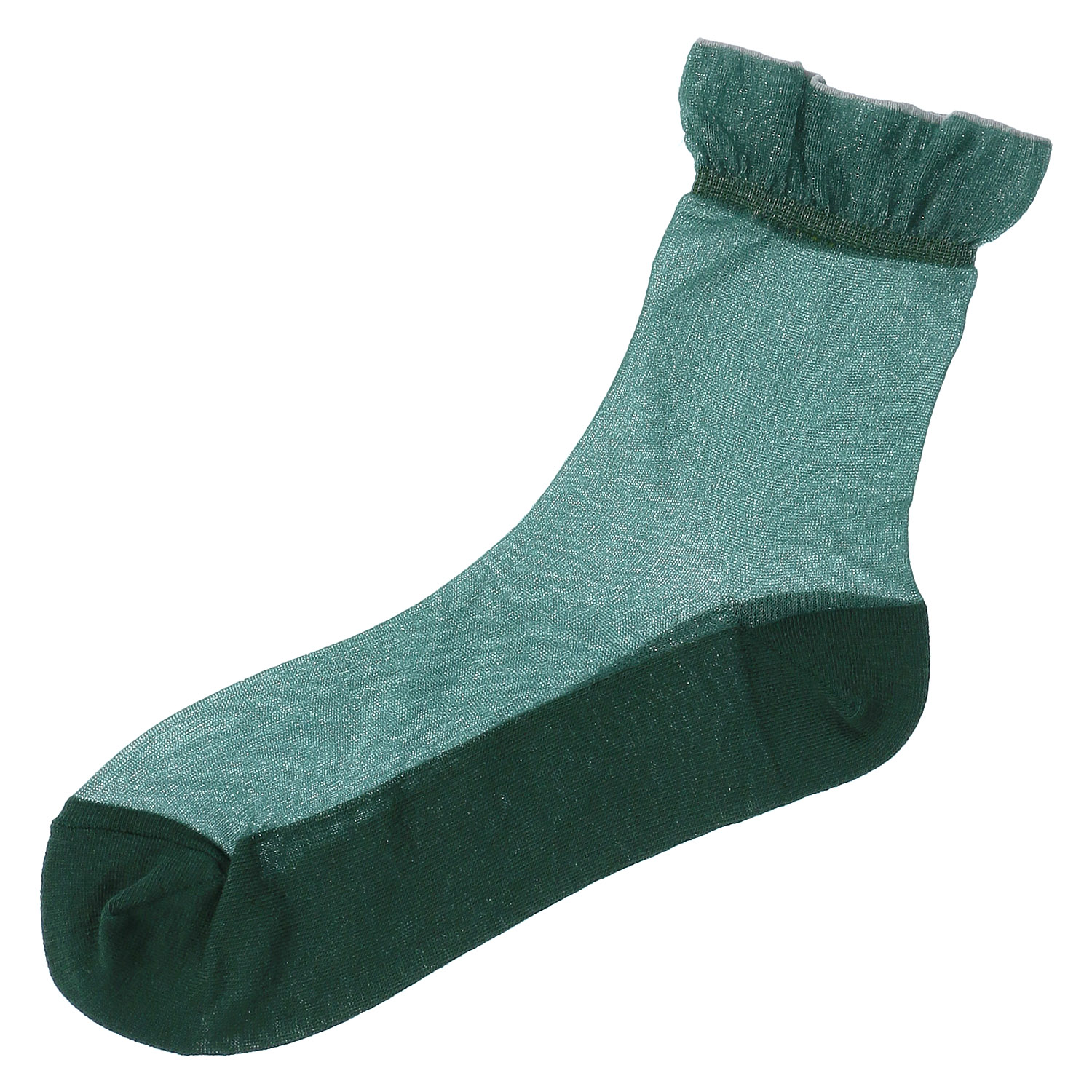 やわらかナイロン シースルーソックス  ラメ無地【在庫限り】 - 画像8