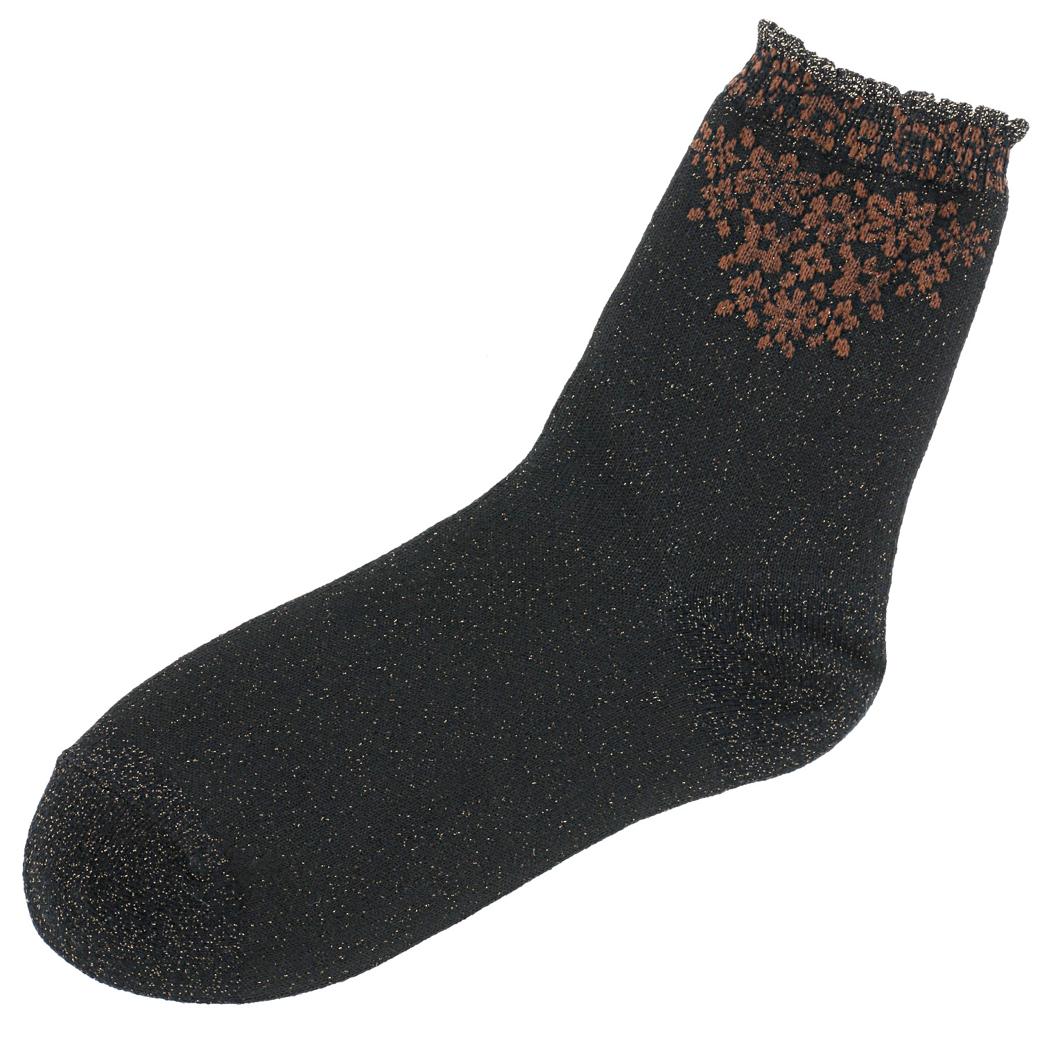 ラメソックス  クルー丈  ゴム下 幾何柄【在庫限り】 - 画像3