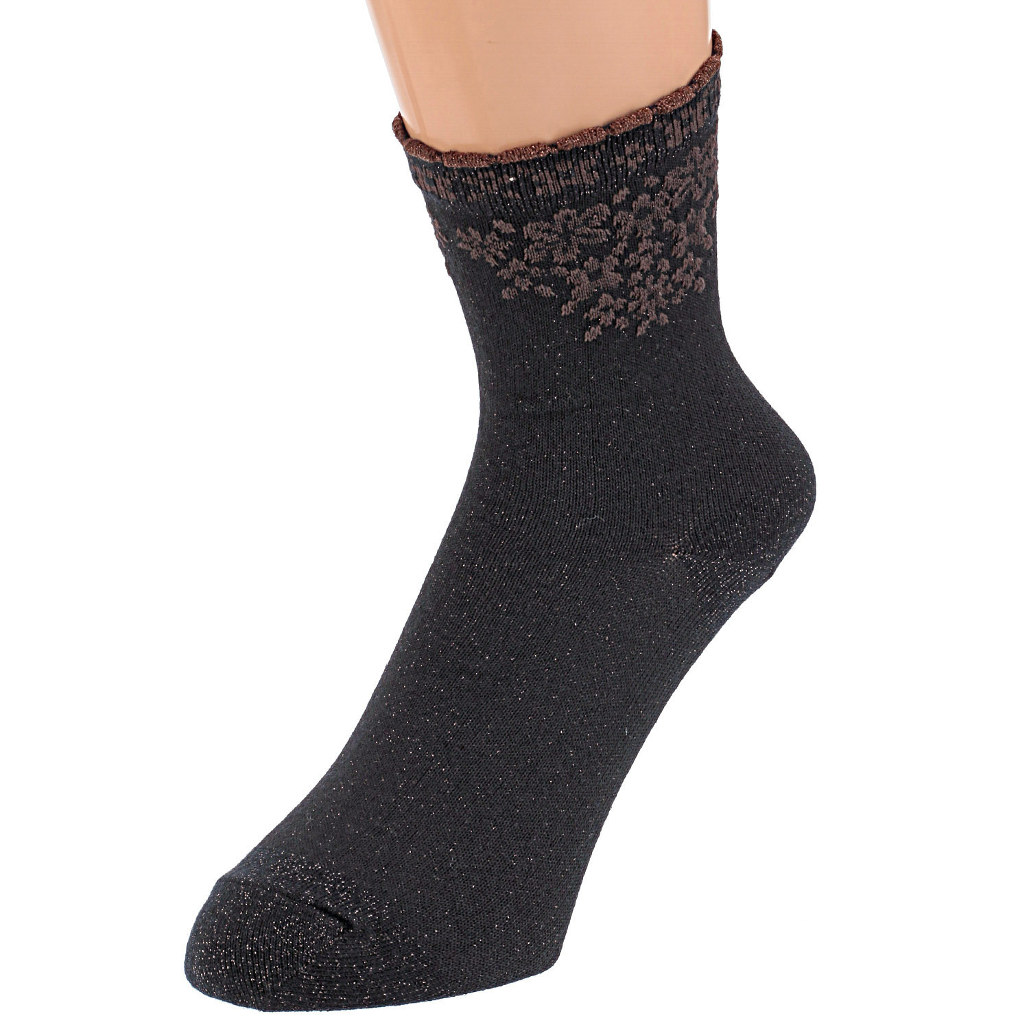 ラメソックス  クルー丈  ゴム下 幾何柄【在庫限り】 - 画像5