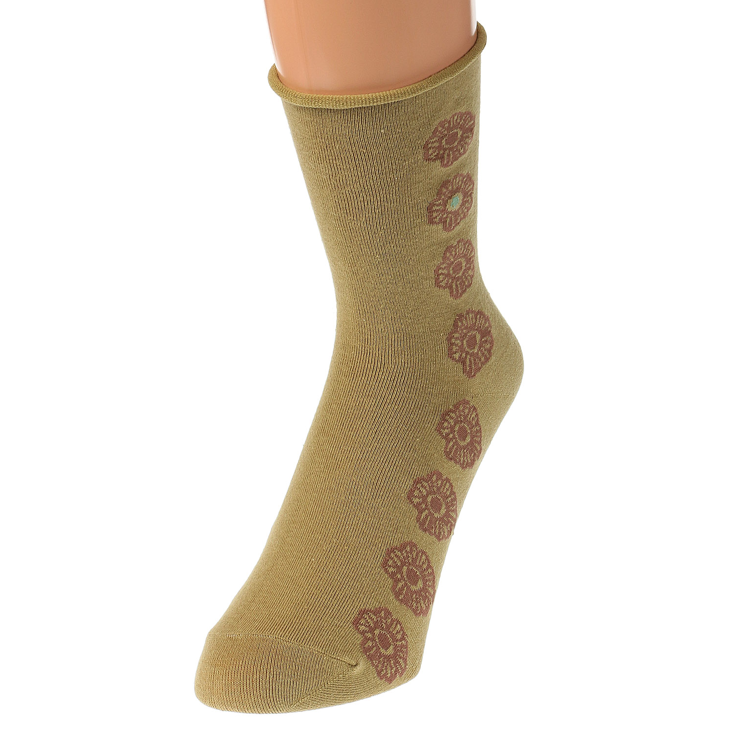 25AW 手篝ソックス  北欧花柄 - 画像7