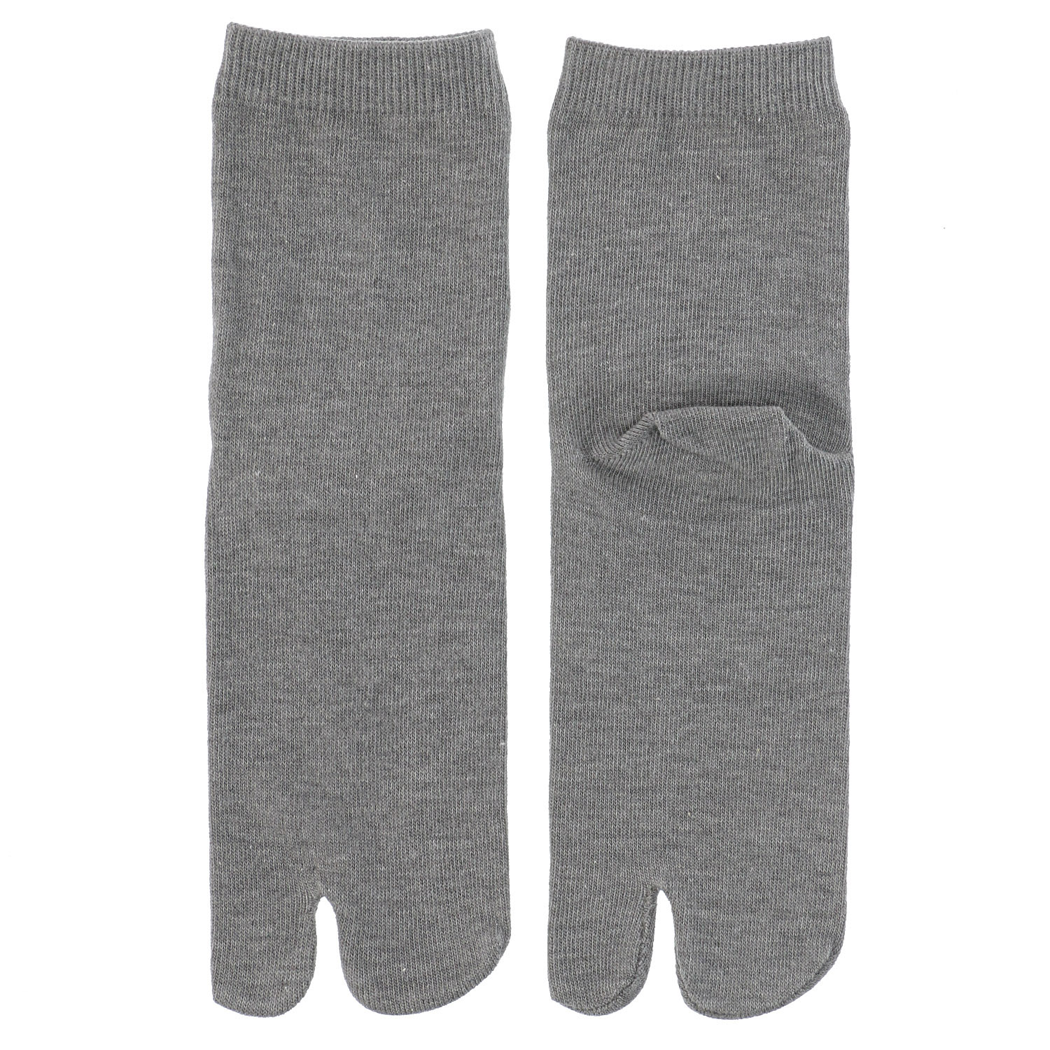 足袋クルー無地ソックス - 画像2