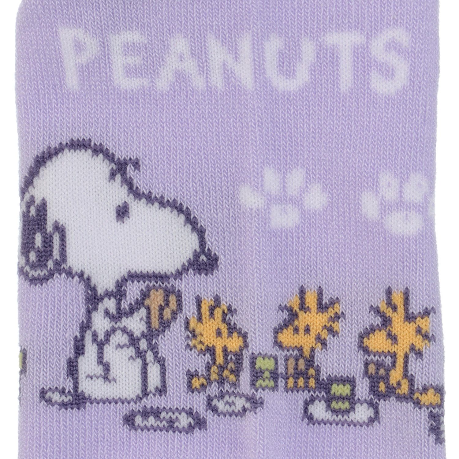 クルー丈  スヌーピー サイド柄 靴下 - 画像2