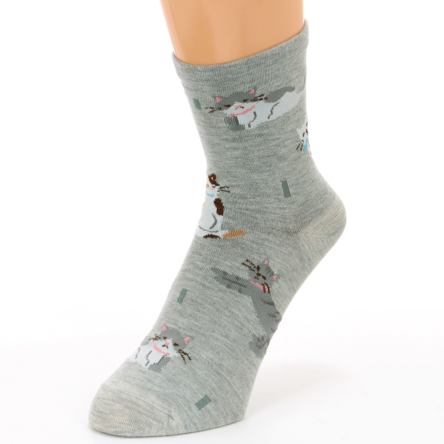 STREAM   首輪ねこ   ロークルー 靴下 - 画像4