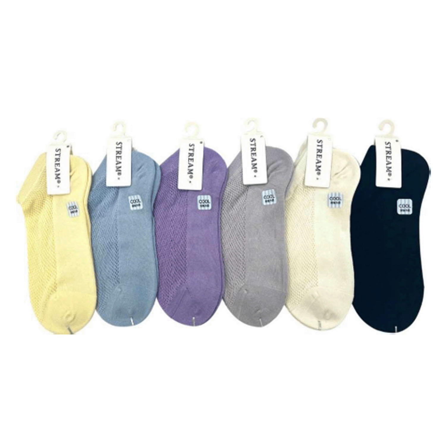 STREAM トップメッシュ スニーカー丈 靴下 - 画像1