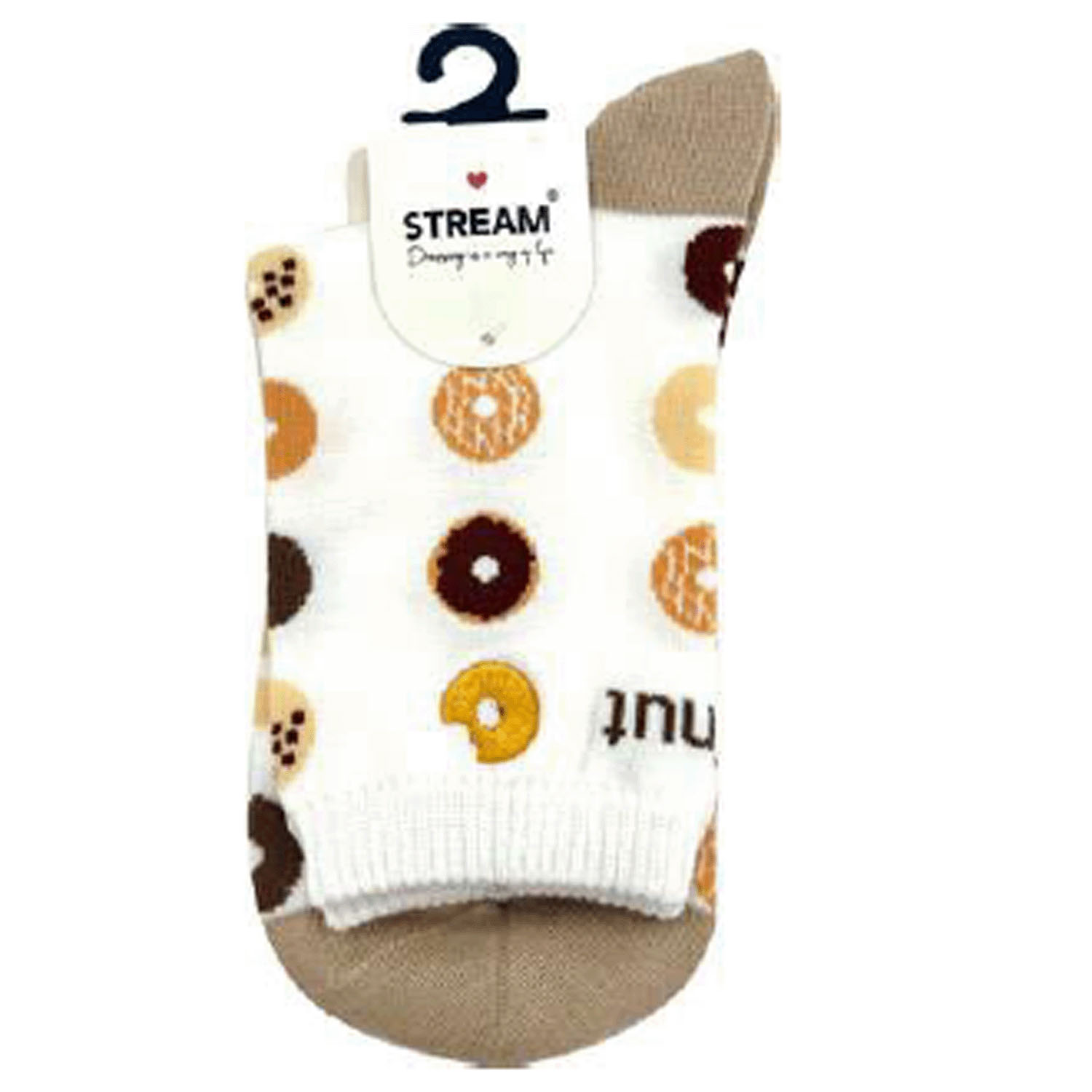 STREAM  ワンポイント 刺しゅう  靴下 - 画像3