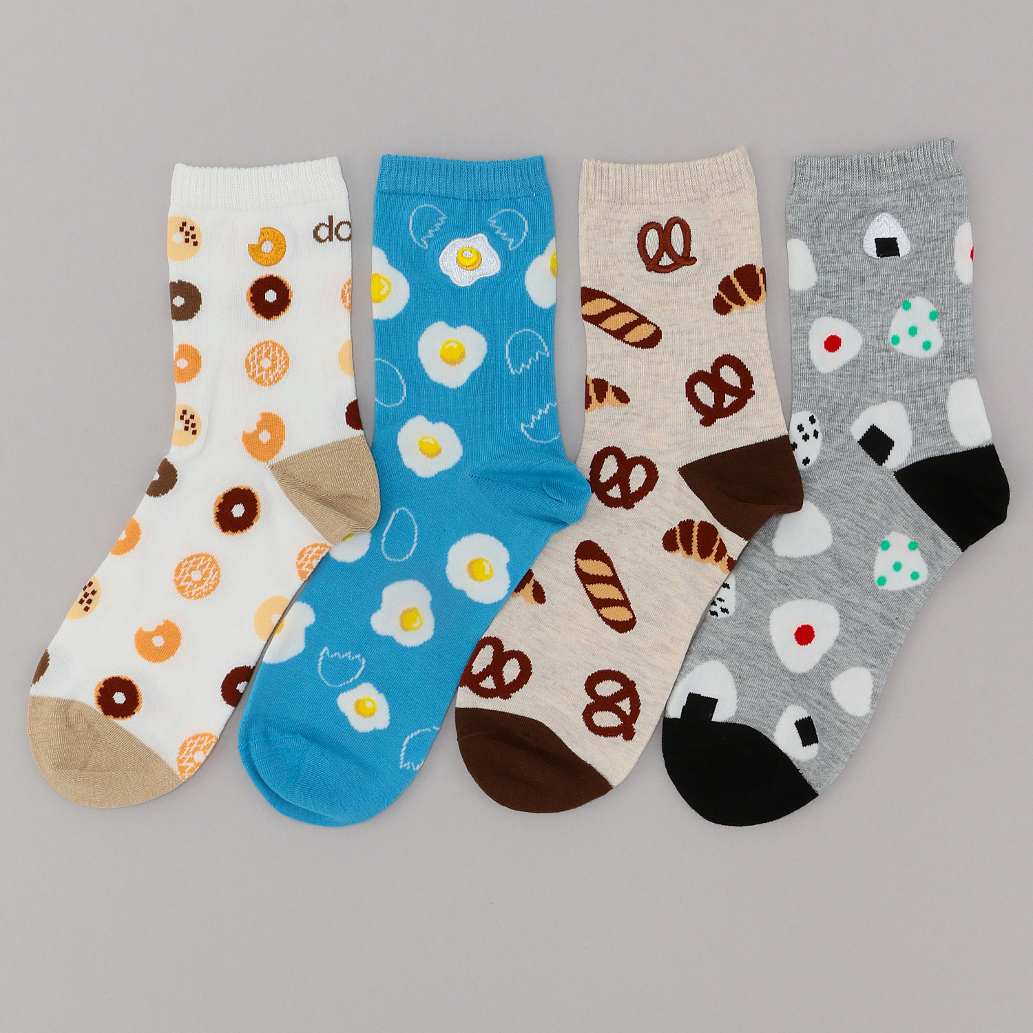 STREAM  ワンポイント 刺しゅう  靴下