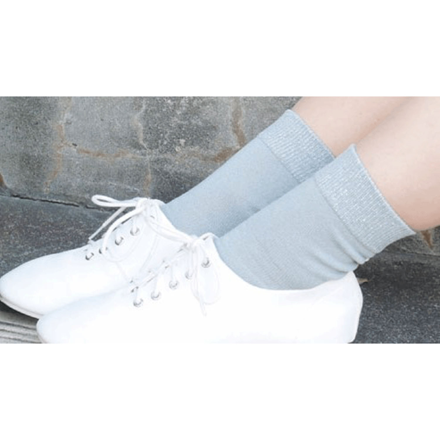 STREAM   ゴム口ラメ切替 ロークルー【在庫限り】 - 画像2