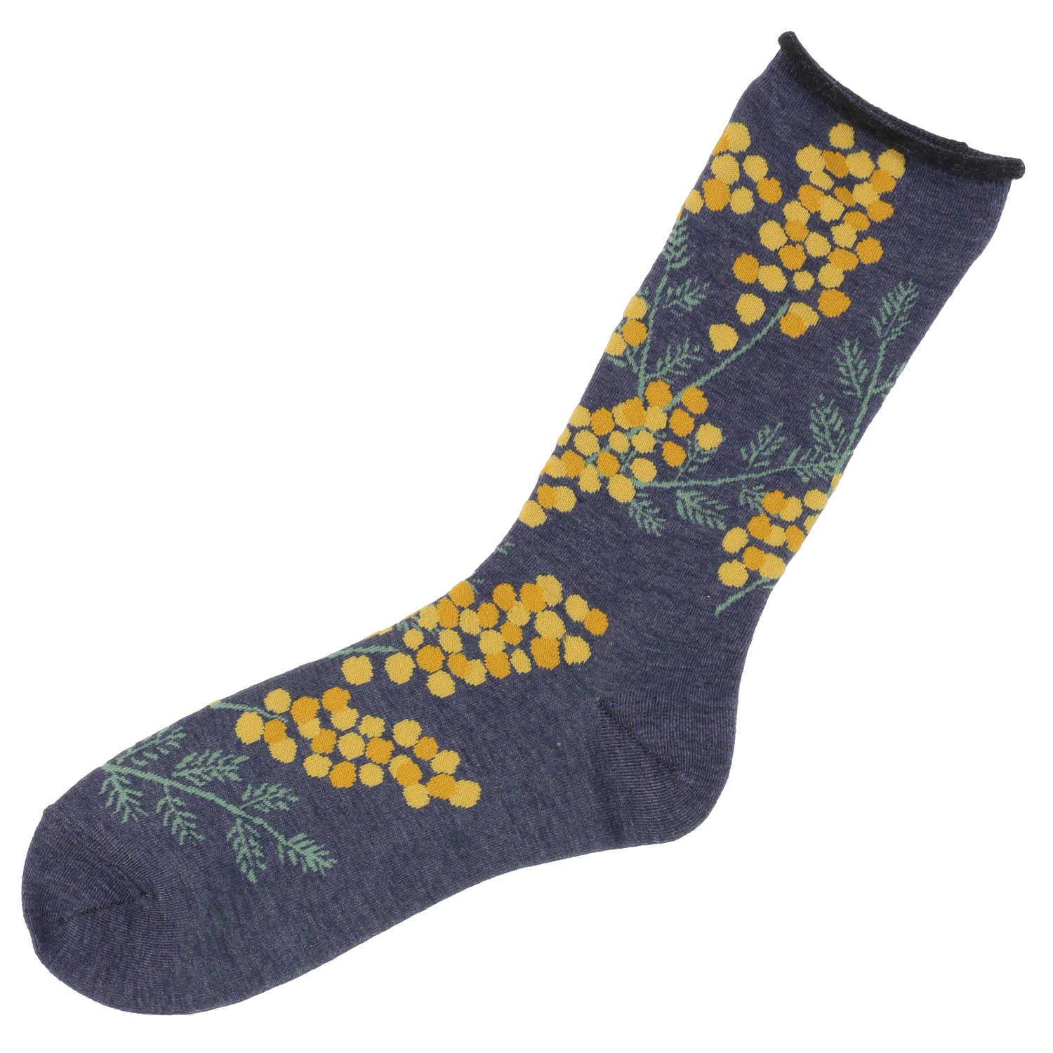 STREAM  ハーバルソックス ミモザ ハイクルー 靴下 - 画像4