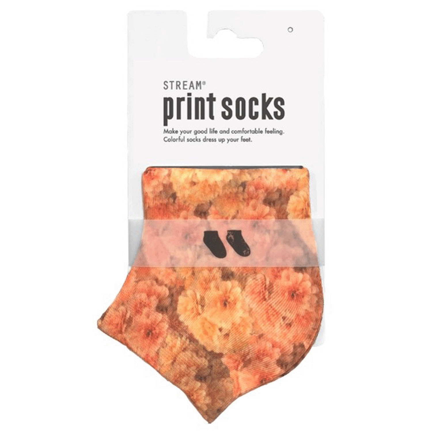 【大人気シリーズ】stream プリントソックス スニーカー丈【在庫限り】 - 画像2