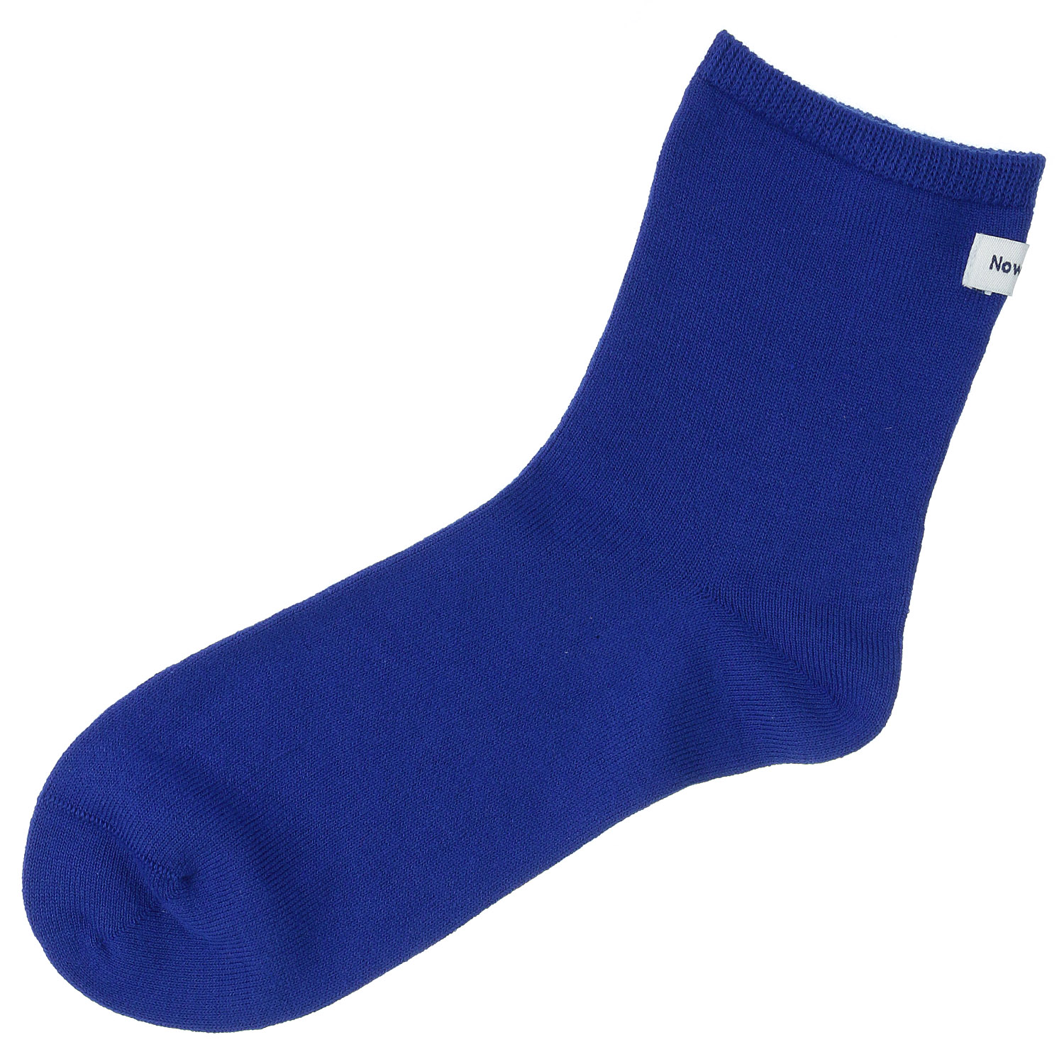 ロークルー丈 吸水速乾ロゴタグ 無地ソックス【在庫限り】 - 画像9