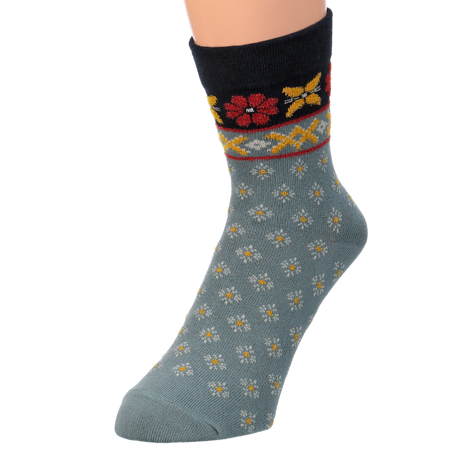 Natural Collection クルー丈 トップモール花柄【在庫限り】 - 画像2