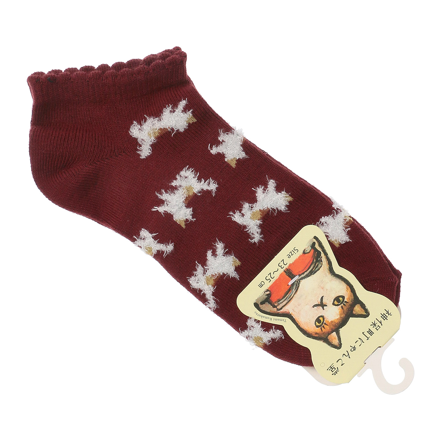 にゃんこ堂 猫総柄 スニーカー丈【在庫限り】 - 画像2