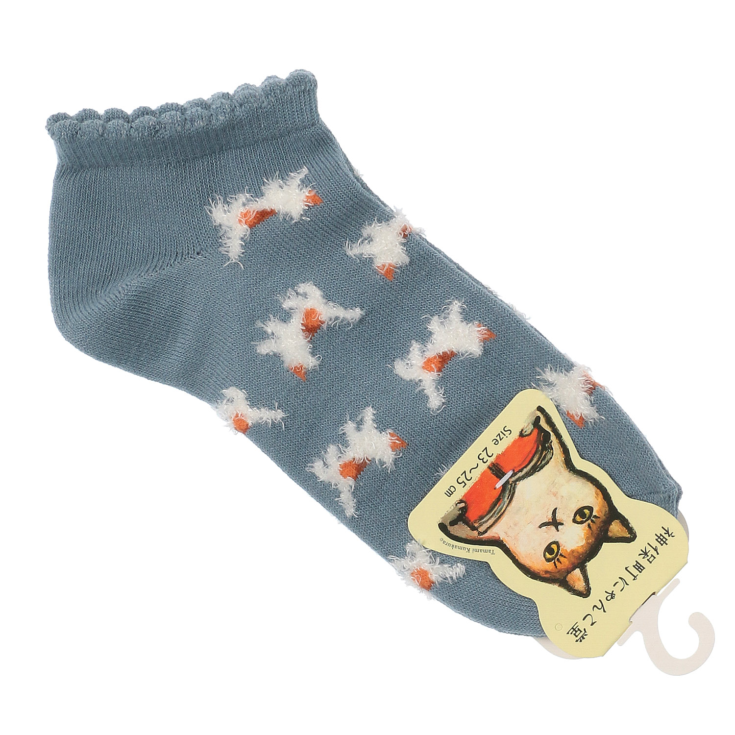 にゃんこ堂 猫総柄 スニーカー丈【在庫限り】 - 画像3