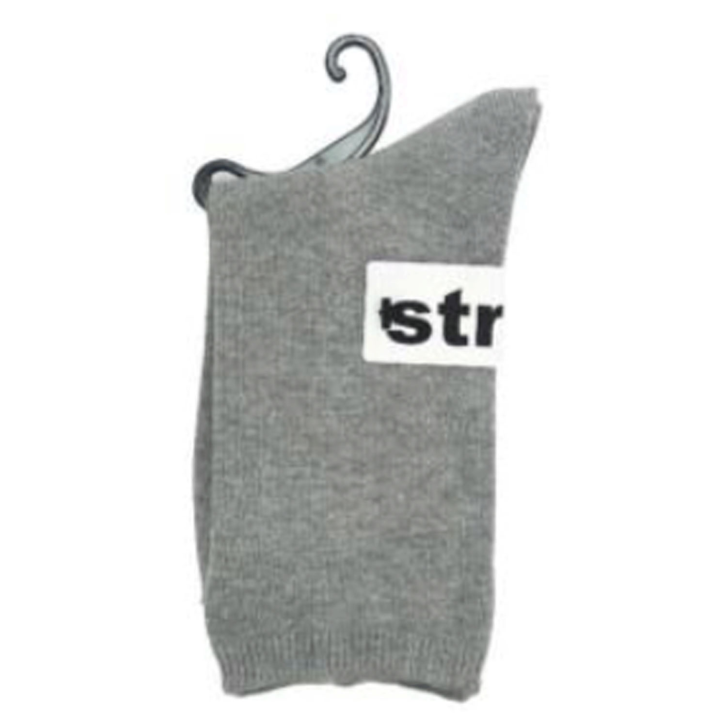 日本製●STREAM  無地 クルー （19cm丈）