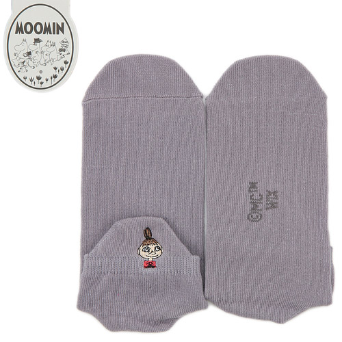 【再入荷】MOOMIN アンクル 踵ベロ付 ミムラ刺しゅう【在庫限り】 - 画像5