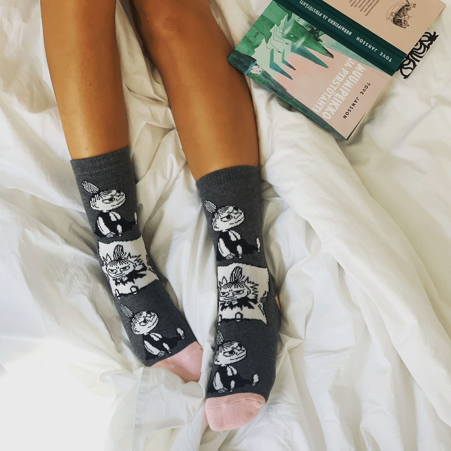 MOOMIN By Nordicbuddies クラシックソックス LADIES23－25cm