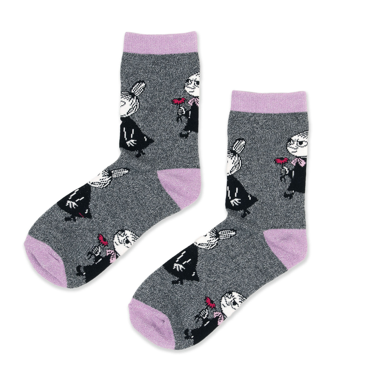 【ニョロニョロ】MOOMIN By Nordicbuddies  グリッターソックス【在庫限り】 - 画像2