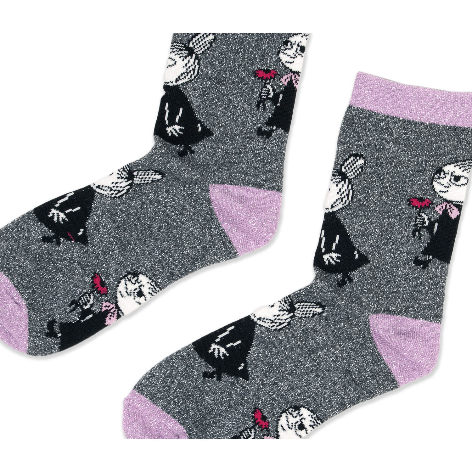 【ニョロニョロ】MOOMIN By Nordicbuddies  グリッターソックス【在庫限り】 - 画像3