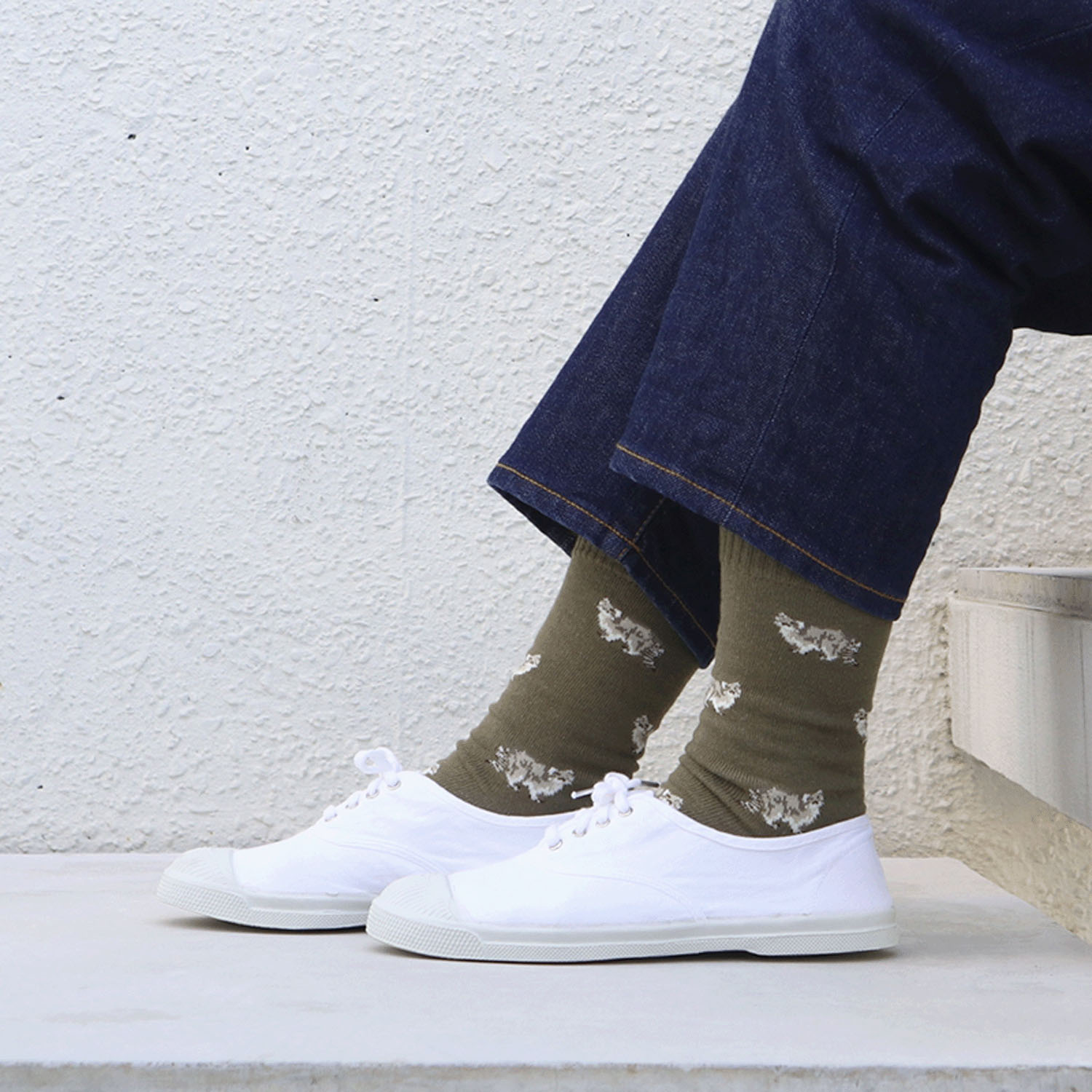 Miita 【Animal】マヌルネコ／モスグリーン - 画像4