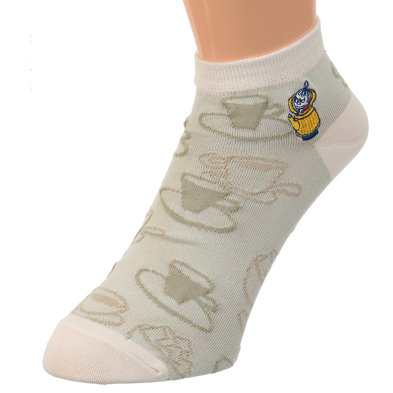 MOOMIN スニーカー丈ソックス カップ柄ミイ刺繍【在庫限り】 - 画像7