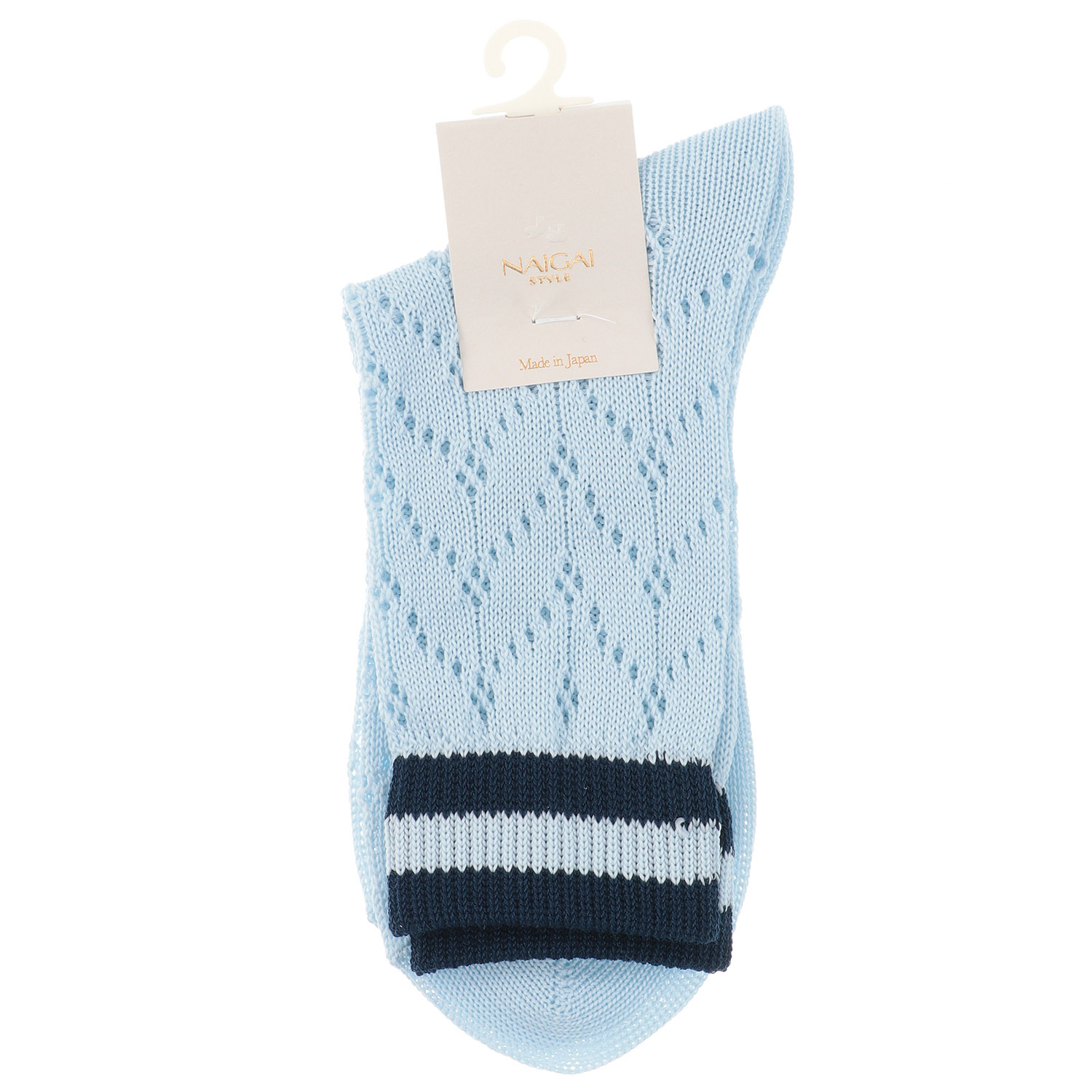 NAIGAI STYLE オープンワーク クルー丈 - 画像3