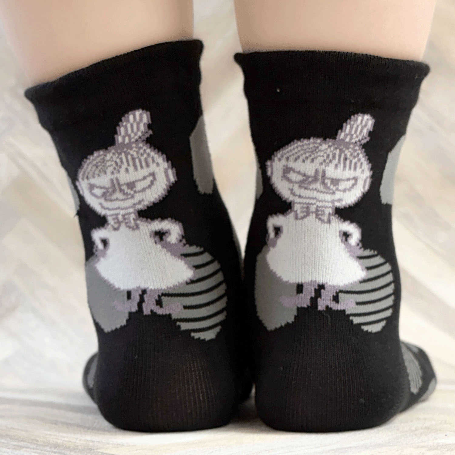 MOOMIN ロークルーソックス ミイドット柄 - 画像6