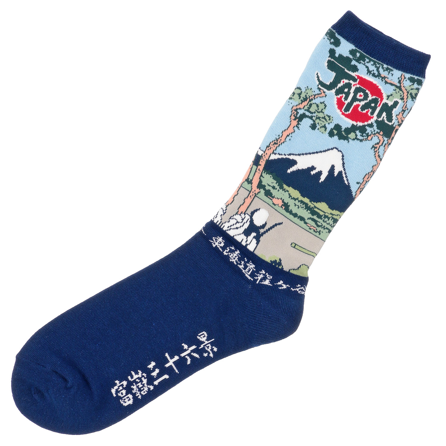 ★新柄2柄追加★JAPANESE SOUVENIR SOCKS のびのびストレッチ クルーソックス - 画像3