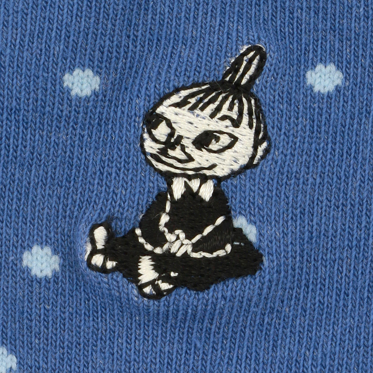 MOOMIN ロークルーソックス 花ドット＋ミイ刺繍 - 画像7