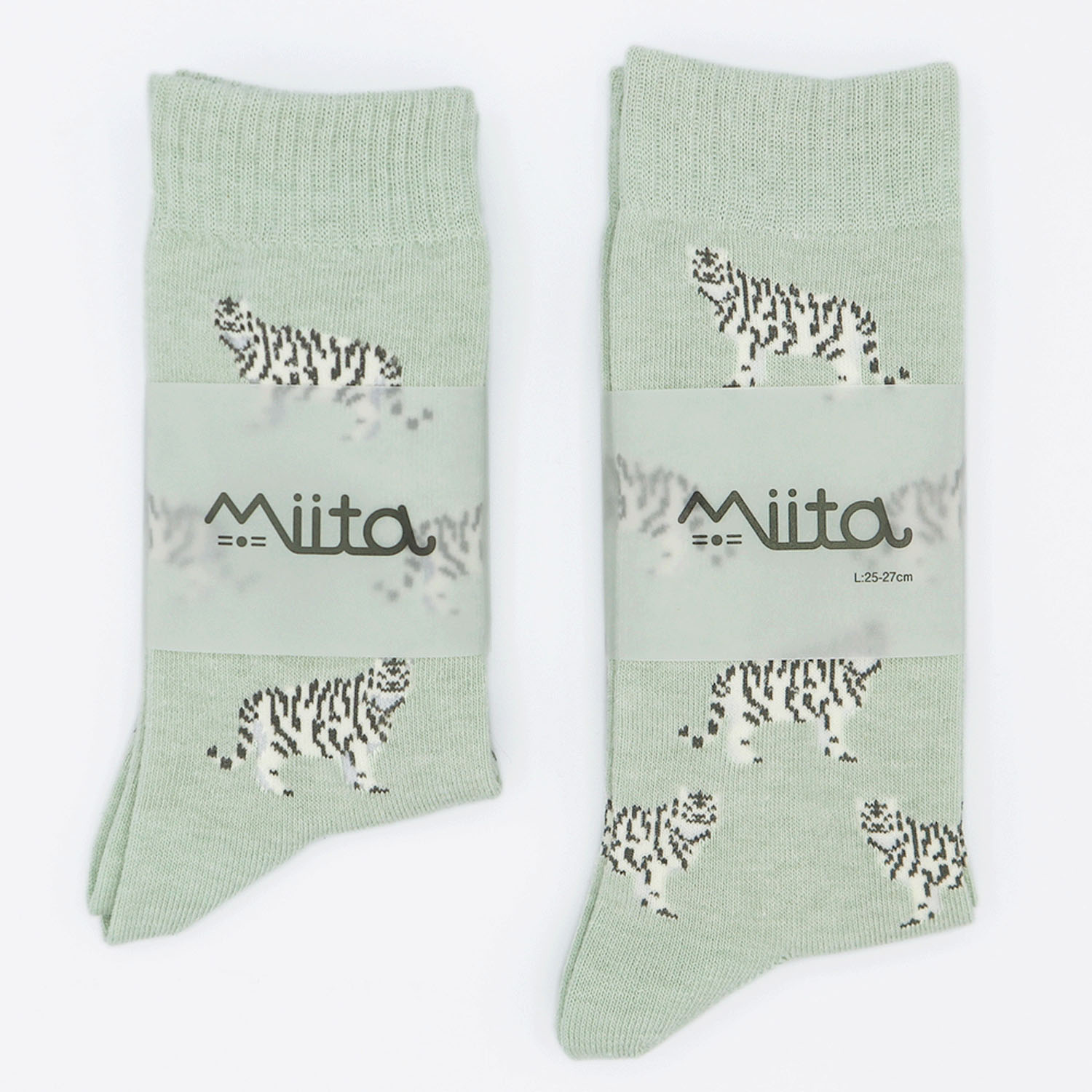 Miita 【Animal】 ホワイトタイガー／サワーグリーン - 画像1