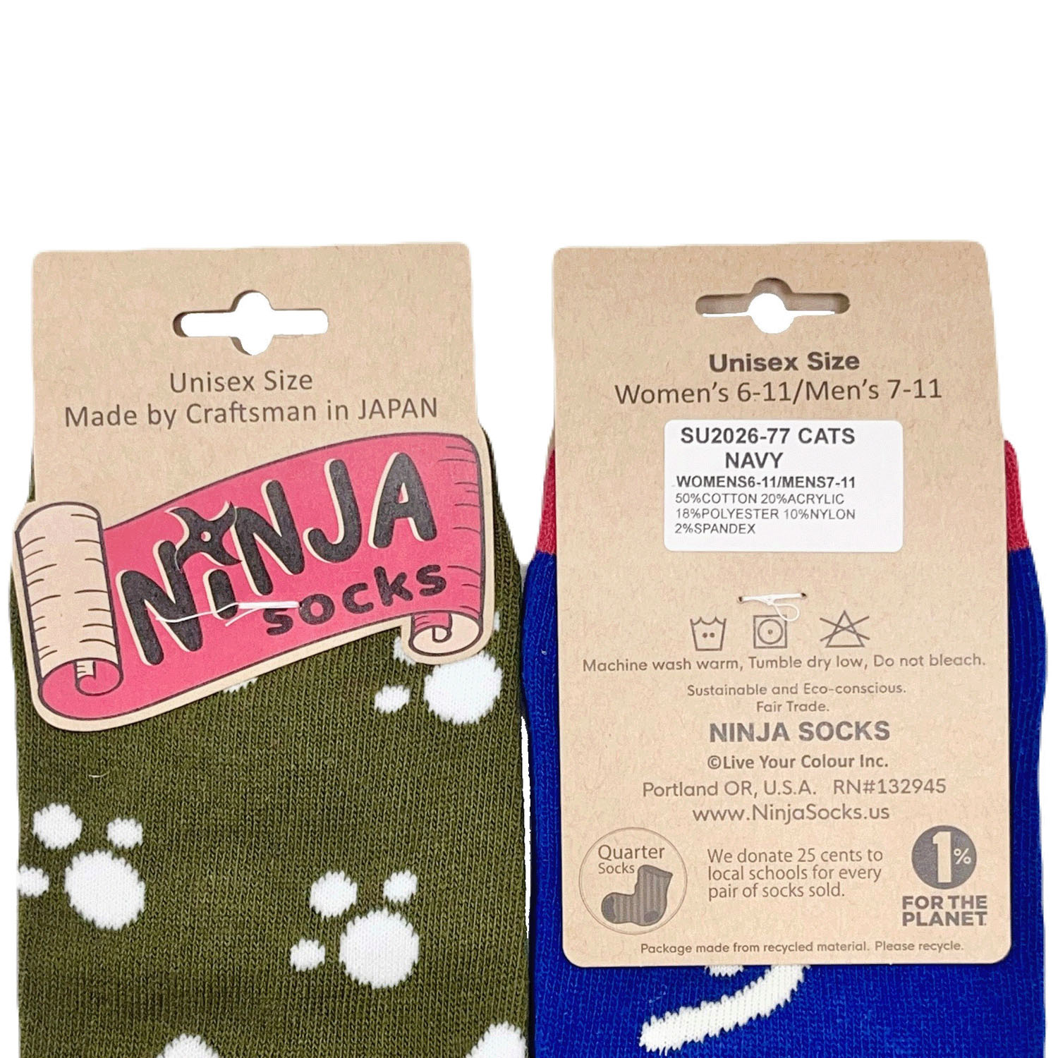 【日本製】NINJA SOCKS 忍者ソックス 足袋 - 画像2