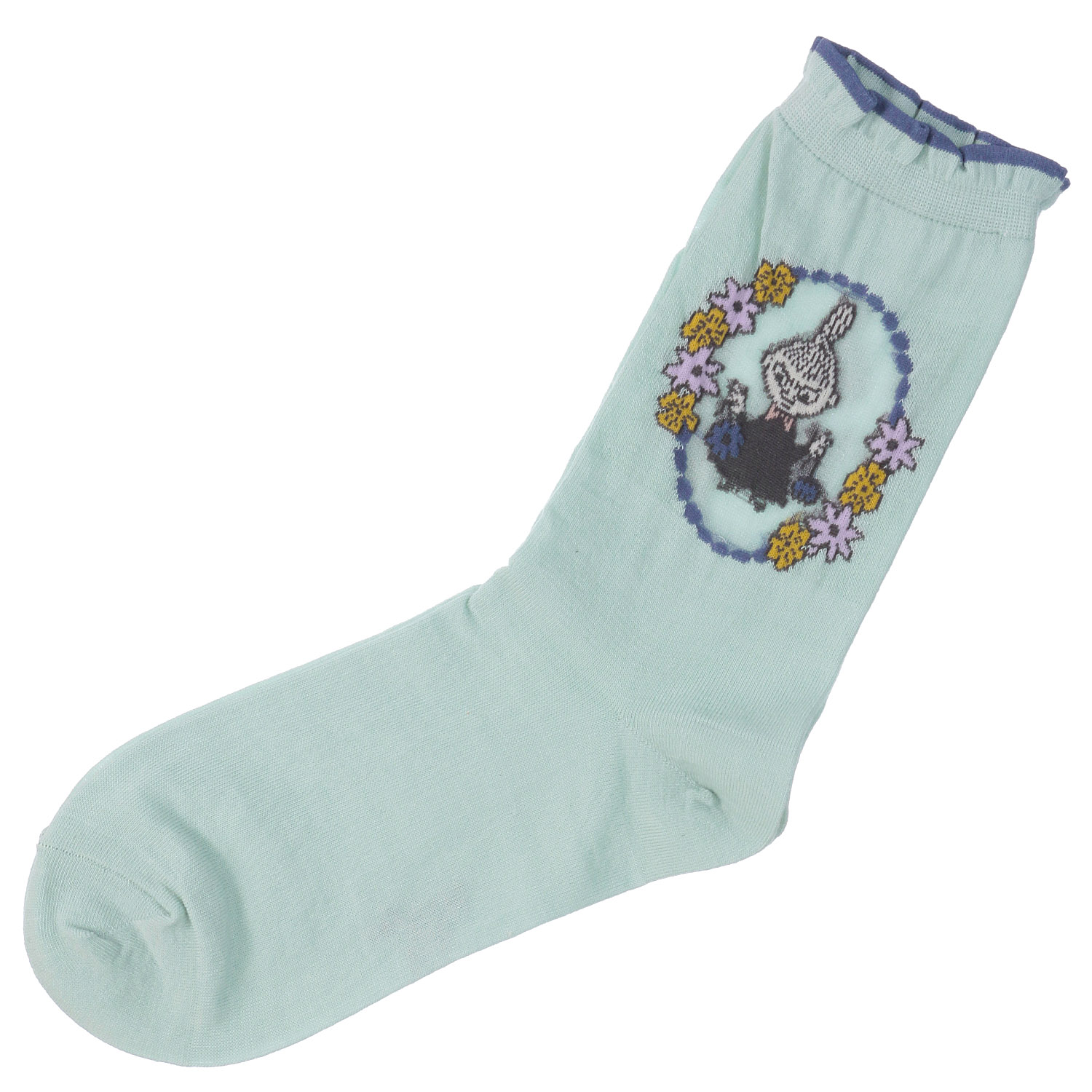 MOOMIN ロークルーソックス 部分シースル－ フレームミイ - 画像5