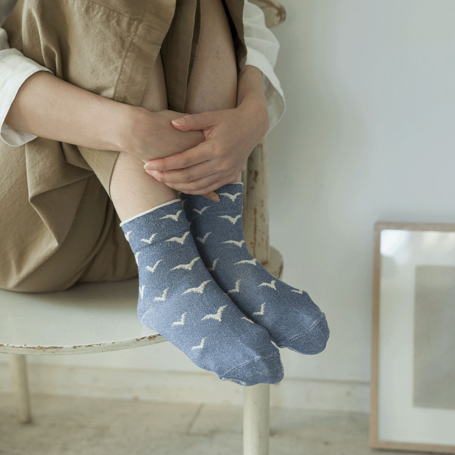 天衣無縫 やさしいソックス マリン - 画像4