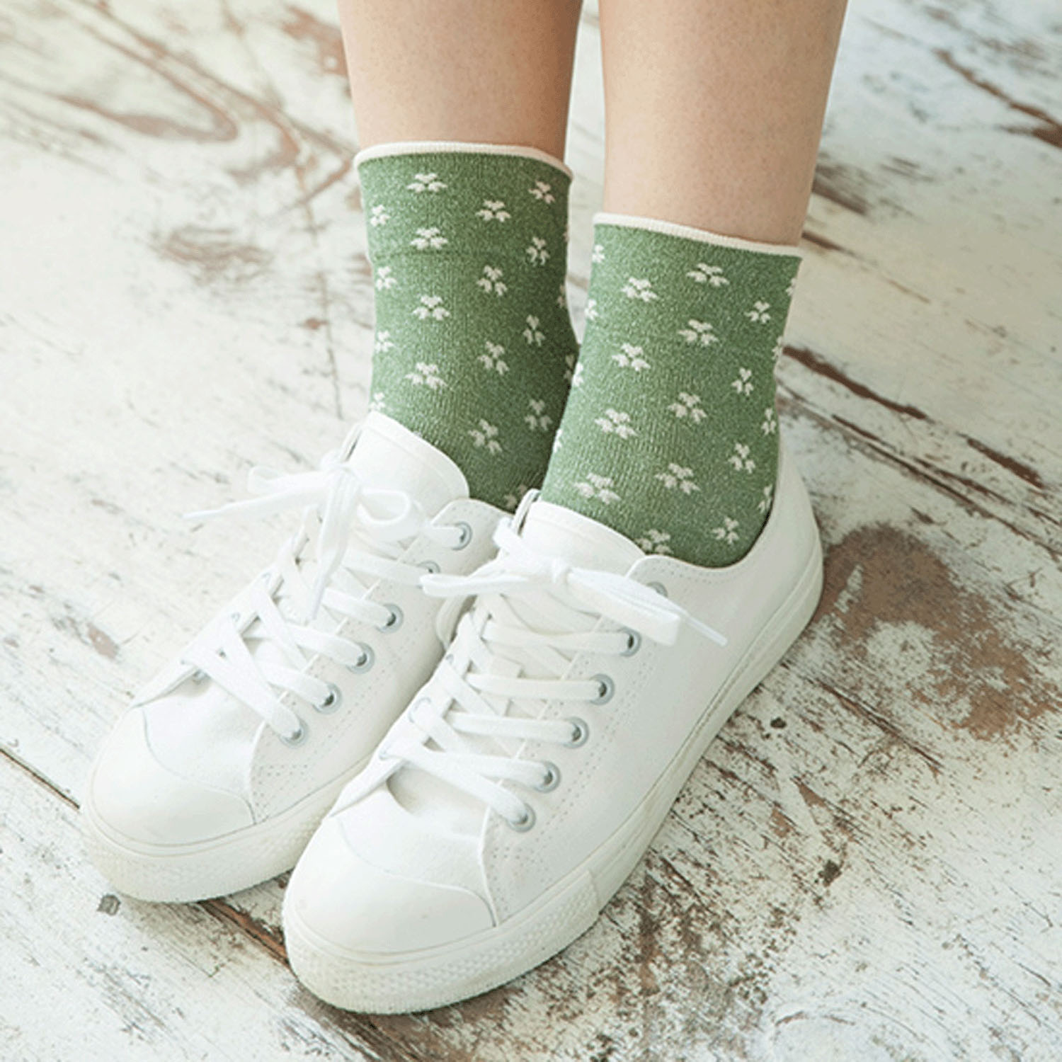 天衣無縫 やさしいソックス クローバー - 画像7