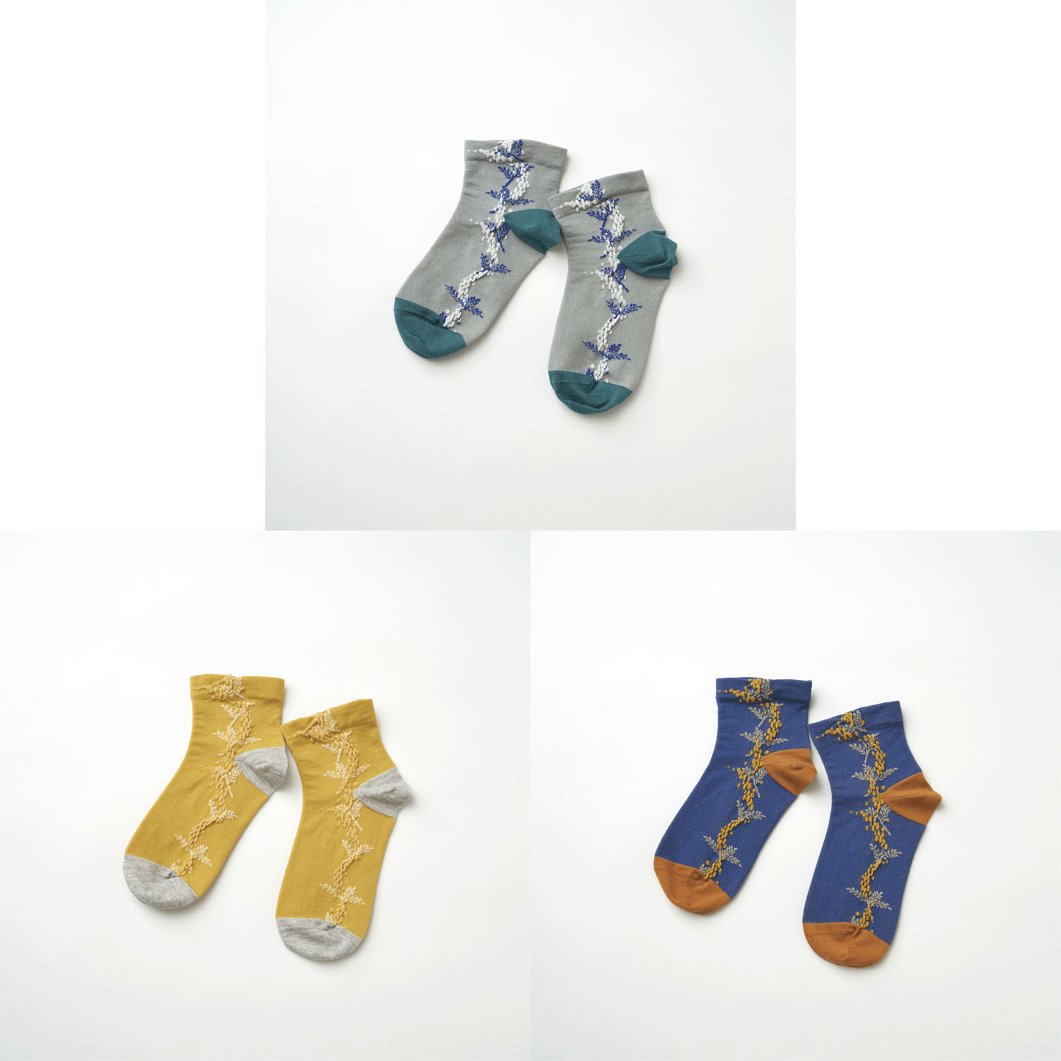 fromFショート丈ソックス（mimosa／ミモザ）【在庫限り】