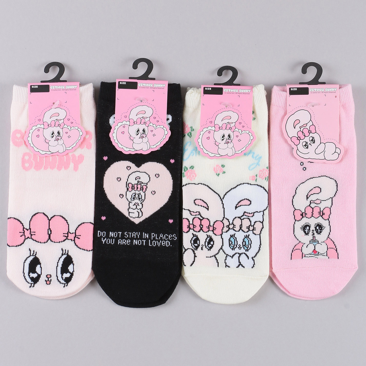 ESTHER BUNNY（エスターバニー） スニーカー丈 靴下【在庫限り】