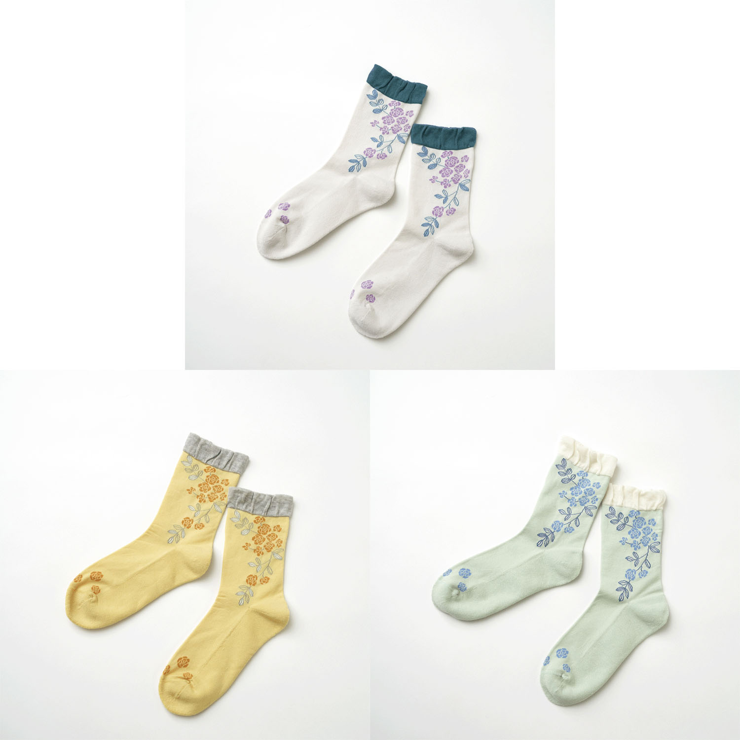 fromFクルーソックス （ruusu／モッコウバラ）【在庫限り】