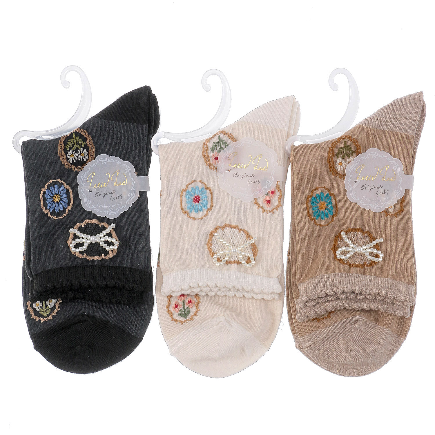 プティパ ロークルー丈 付属付き コレクションパールリボン【在庫限り】