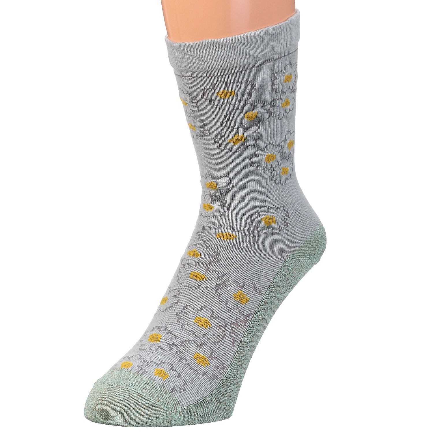 プティパ クルー丈 足底紙糸 マーガレット - 画像3